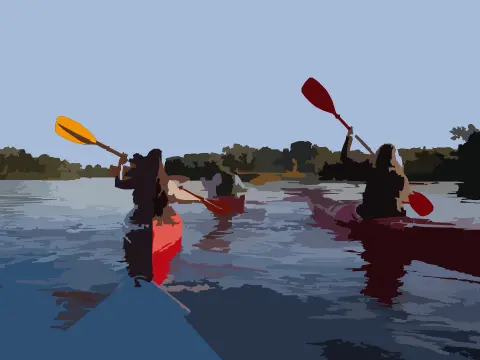 Tours, navegación, kayak, senderismo, experiencias guiadas y actividades al aire libre en la Patagonia Norte.